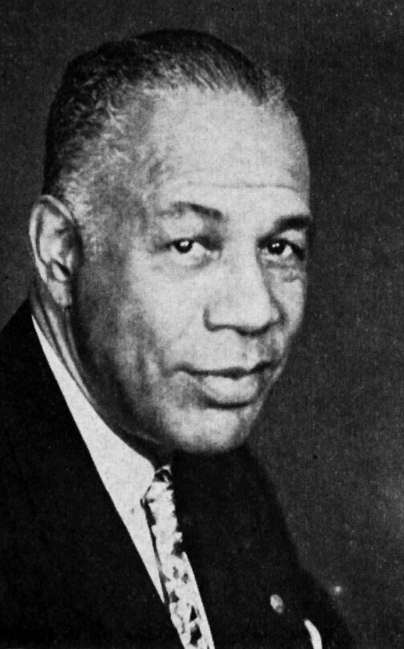 Victor Hugo Green, publisher of The Negro Motorist Green Book. Portrait published in 1956.